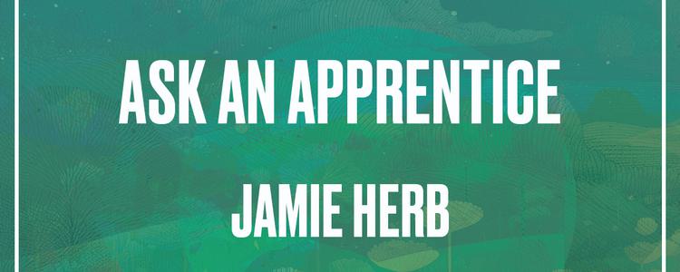 Ask an Apprentice: Jamie Herb