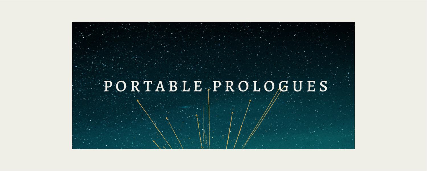 Portable Prologues Web Banner