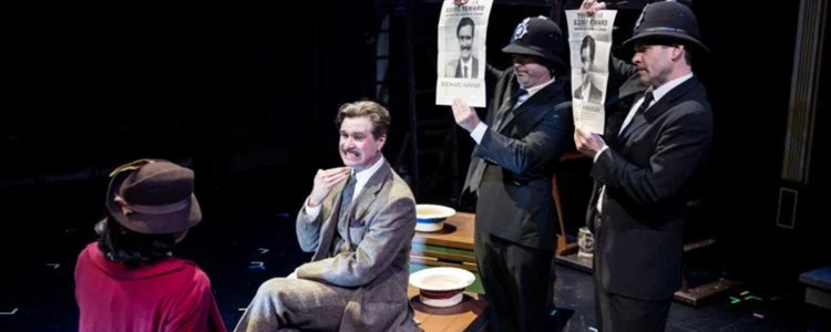 Save the empire and get the girl at APT’s ‘The 39 Steps’