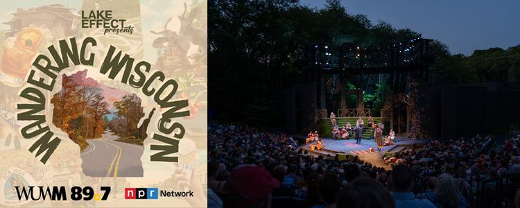 Enjoy live theater surrounded by nature at the American Players Theatre